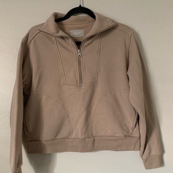 Everlane The Track Half-Zip Sweatshirt - Picture 10 of 10